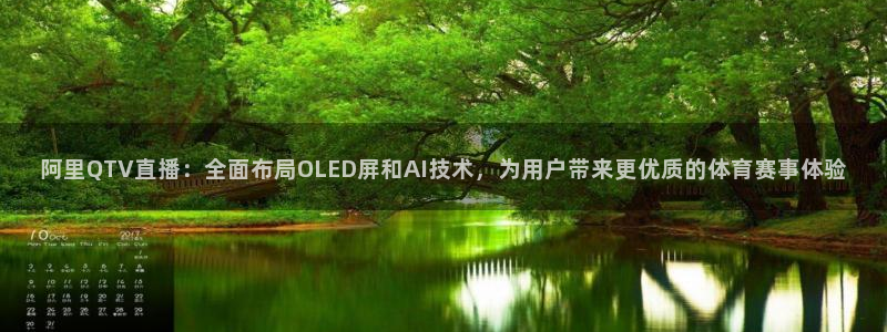 山猫体育nba在线观看免费：阿里QTV直播：全面布局OLED屏和AI技术，为用户带来更优质的体育赛事体验