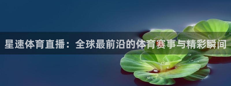 山猫nba在线直播：星速体育直播：全球最前沿的体育赛事与精彩瞬间